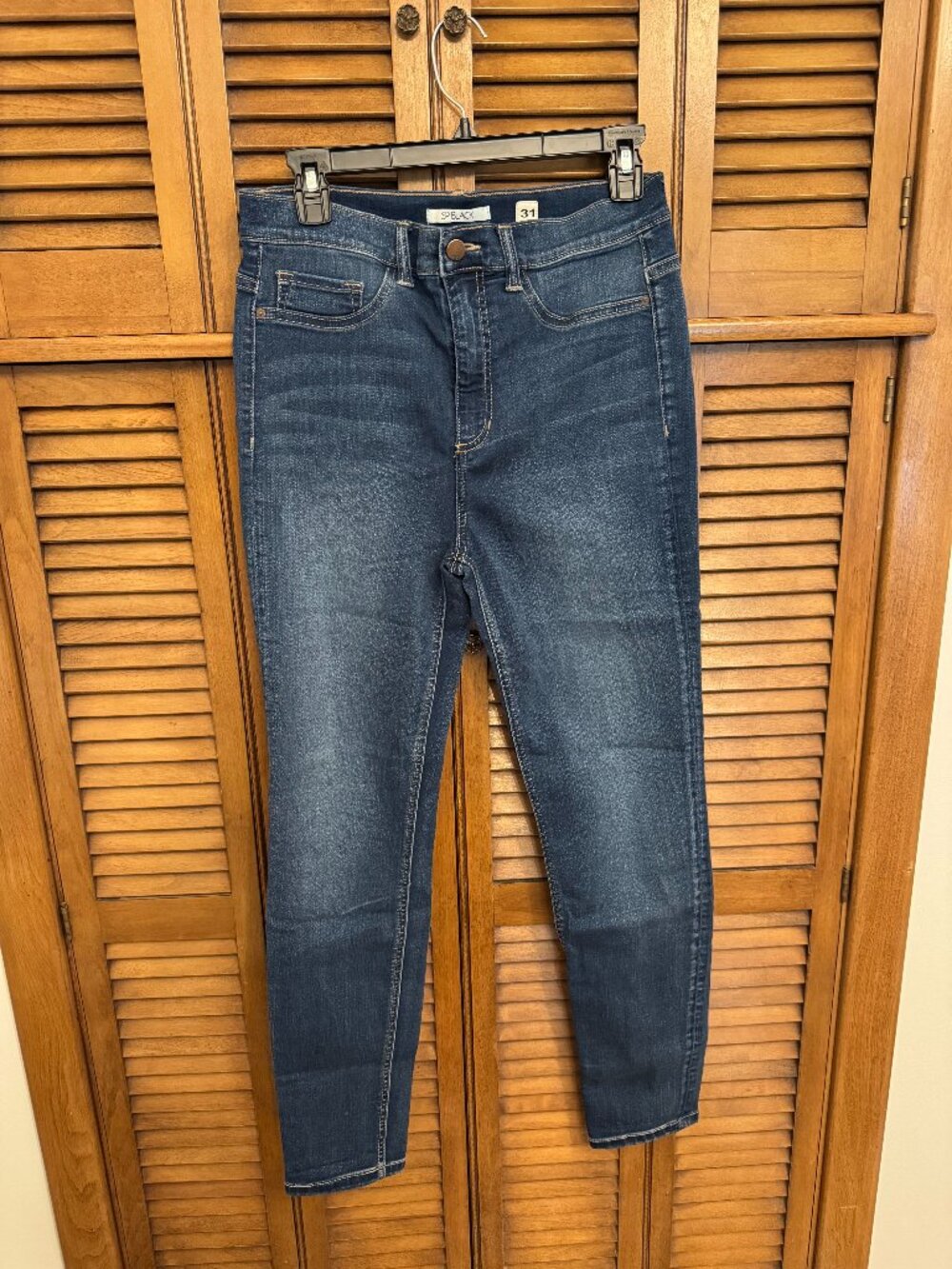 SP BLACK Label Medium Wash Skinny Denim Jeans Size 31